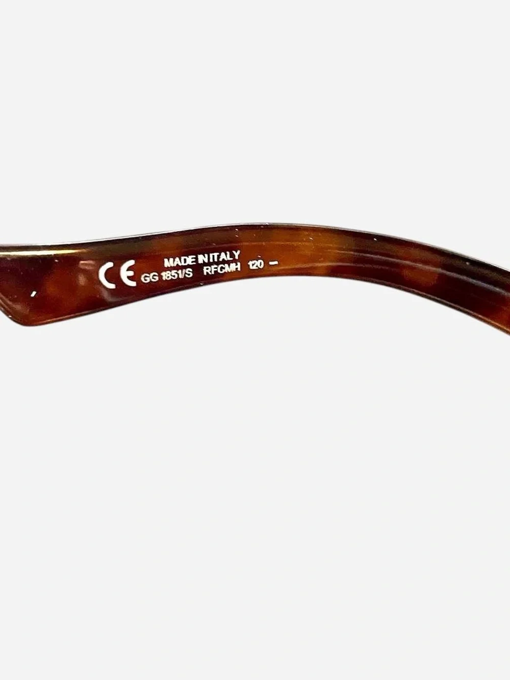 Vintage Y2K Gucci Rimless Shield Sunglasses